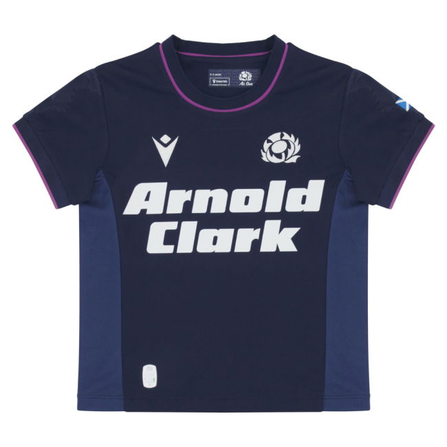 2025-2026 Scotland Rugby Home Box Mini Shirt (Your Name)
