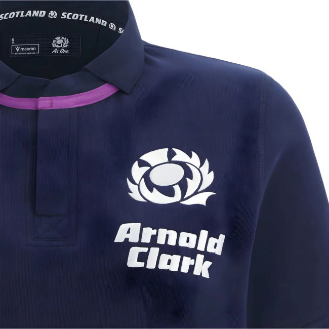 2025-2026 Scotland Home Cotton Rugby Shirt (Womens)