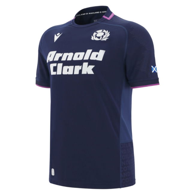 2025-2026 Scotland Home Rugby Shirt (Kids) (Van Der Merwe 14)