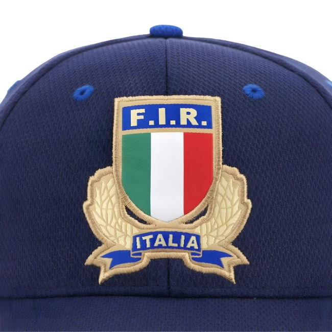 2025-2026 Italy FIR Rugby Cap (Navy)