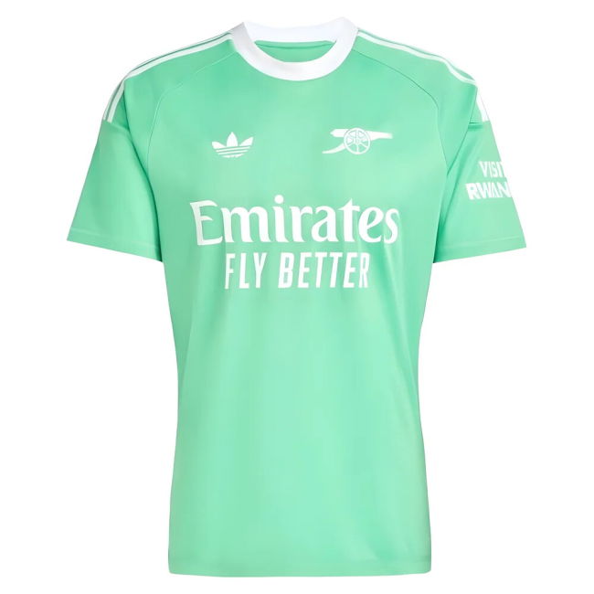 2025-2026 Arsenal Third Goalkeeper Shirt (Green) (Seaman 1)