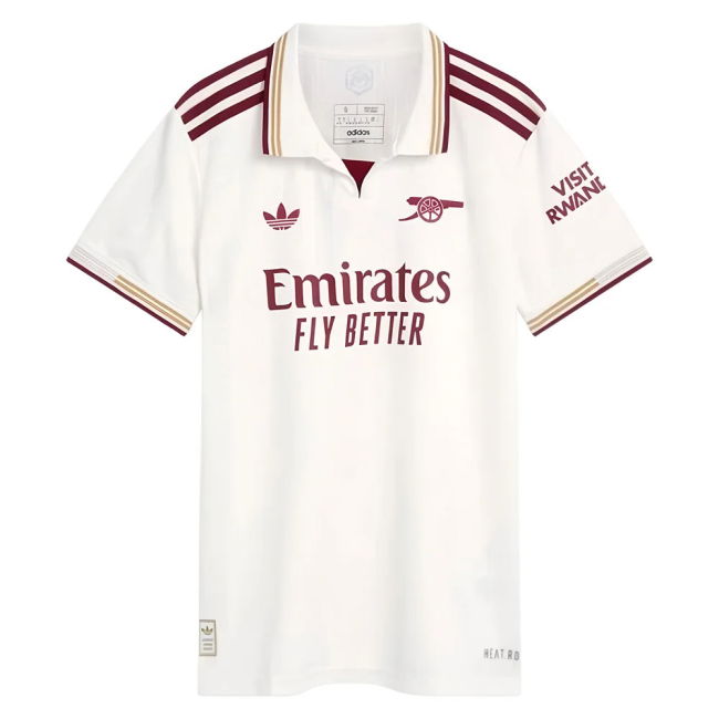2025-2026 Arsenal Authentic Third Shirt (Womens) (Your Name)