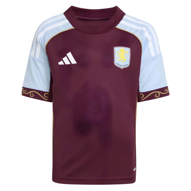 2025-2026 Aston Villa Home Mini Kit (Tielemans 8)