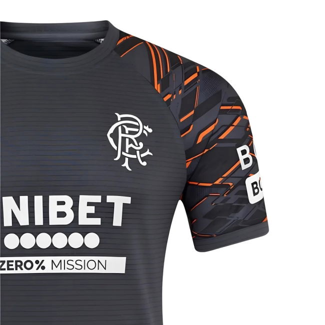 2025-2026 Rangers Away Goalkeeper Shirt (Black)