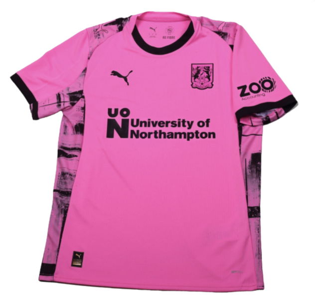 2025-2026 Northampton Town Away Shirt (Your Name)