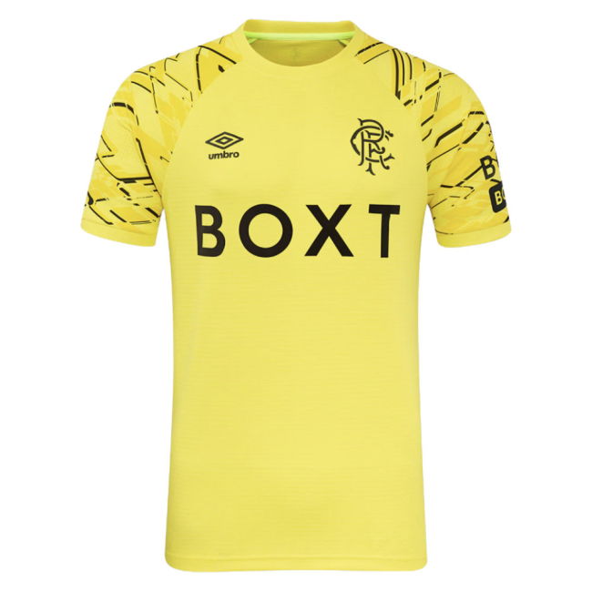 2025-2026 Rangers Home Goalkeeper Shirt (Yellow) - Kids (Butland 1)