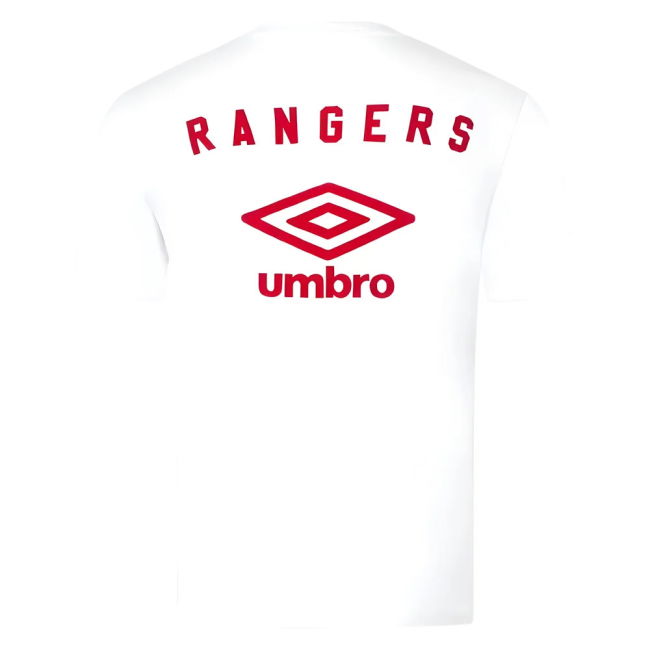 2025-2026 Rangers Travel Tee (White)