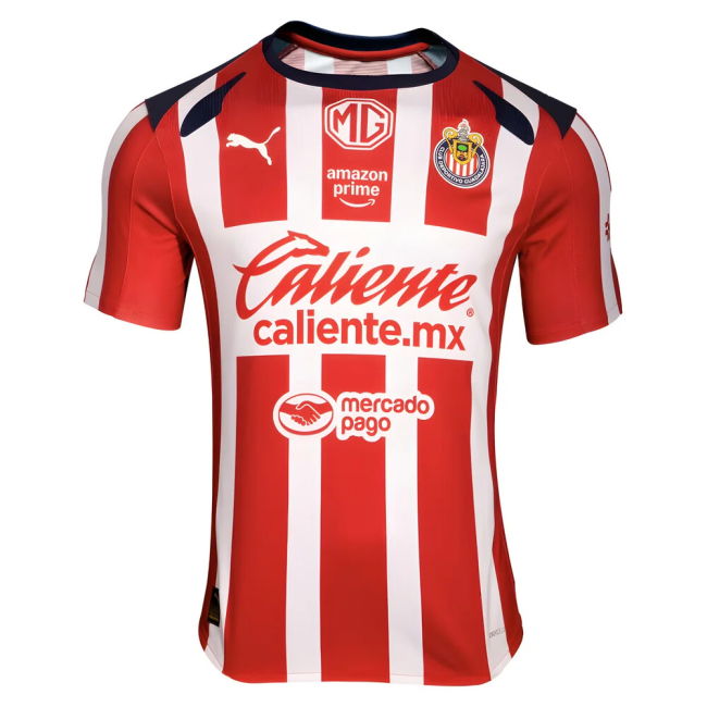 2025-2026 Chivas CD Guadalajara Home Shirt (Your Name)