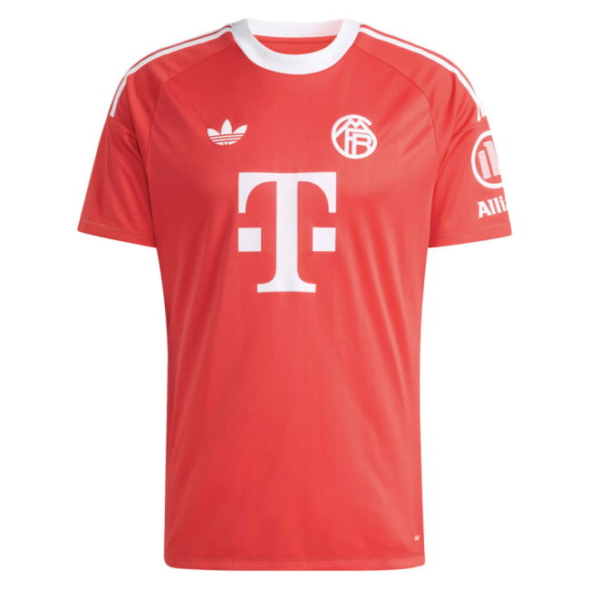 2025-2026 Bayern Munich Third Goalkeeper Shirt (Pure Ruby) (Peretz 18)