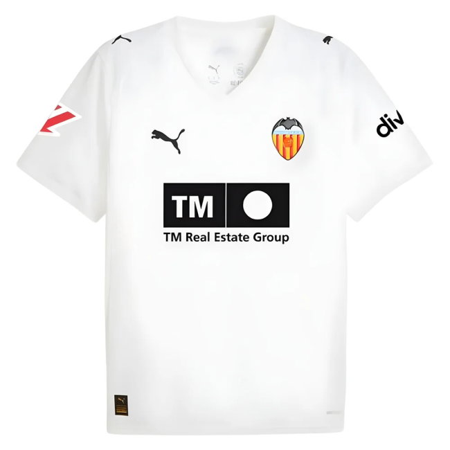 2025-2026 Valencia Home Shirt (Kids) (Your Name)