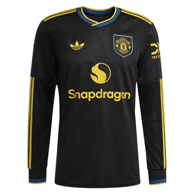 2025-2026 Man Utd Long Sleeve Third Shirt (Mbeumo 19)