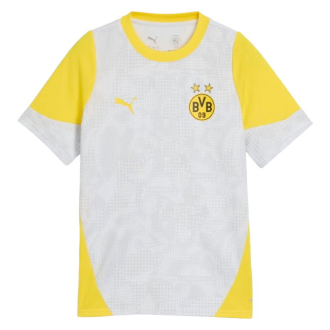 2025-2026 Borussia Dortmund Training Jersey (Silver Mist) - Kids (Your Name)
