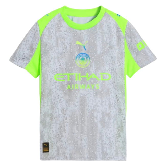 2025-2026 Man City Third Shirt (Kids) (Silva 21)