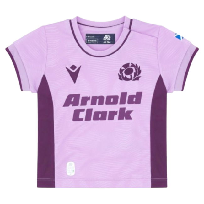2025-2026 Scotland Rugby Away Baby Shirt (Your Name)