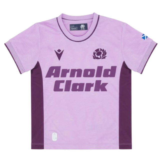 2025-2026 Scotland Rugby Away Mini Shirt (1-6 Years) (Your Name)