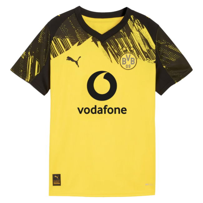 2025-2026 Borussia Dortmund Home Shirt (Kids) (Gross 13)