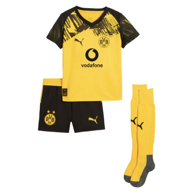 2025-2026 Borussia Dortmund Home Mini Kit (Gross 13)
