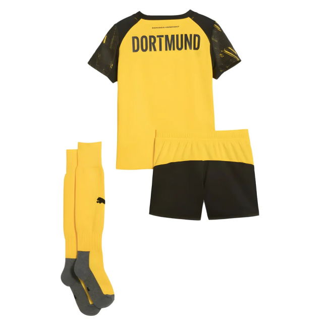 2025-2026 Borussia Dortmund Home Mini Kit (Gross 13)