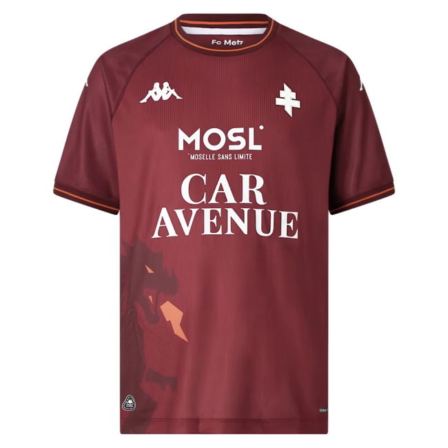 2025-2026 FC Metz Home Shirt (Your Name)