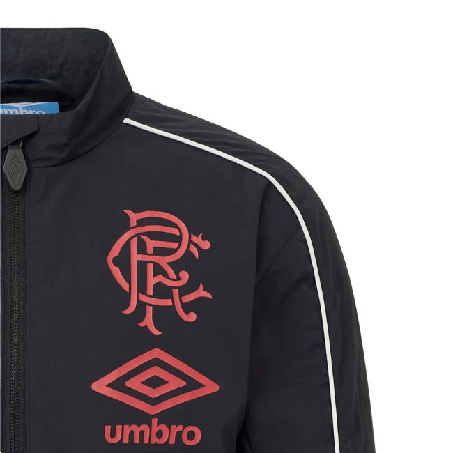 2025-2026 Rangers Travel Jacket (Black)