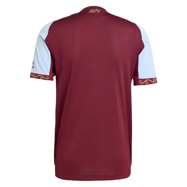 2025-2026 Aston Villa Authentic Home Shirt (Tielemans 8)