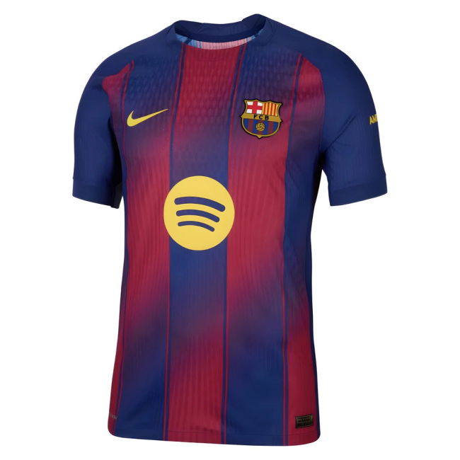 2025-2026 Barcelona Authentic Home Shirt (Lewandowski 9)