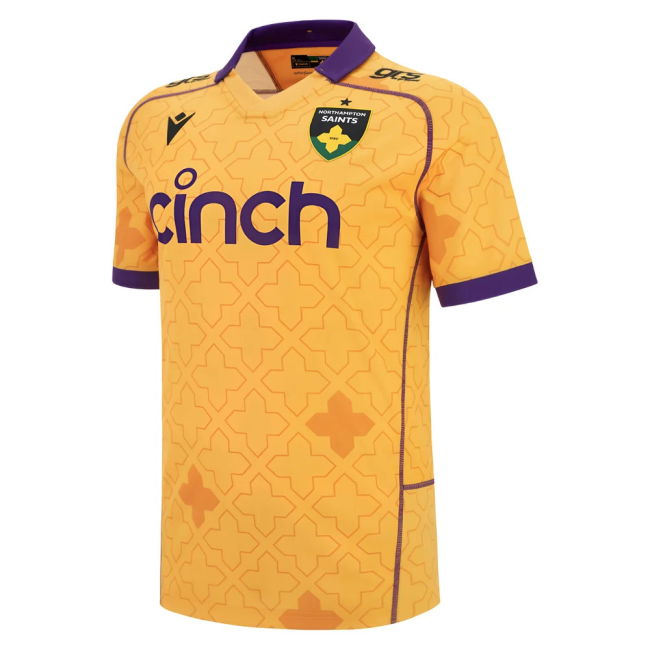 2025-2026 Northampton Saints Away Rugby Shirt (Your Name)