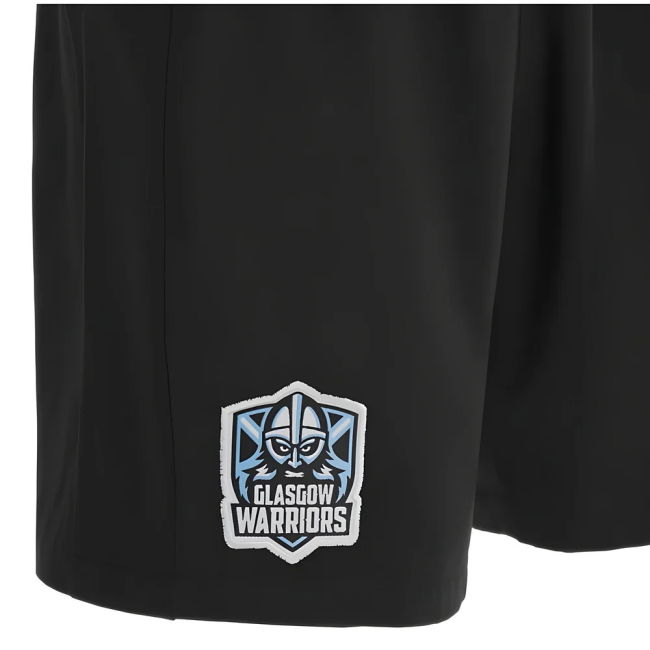 2025-2026 Glasgow Warriors Training Bermuda Shorts (Black)