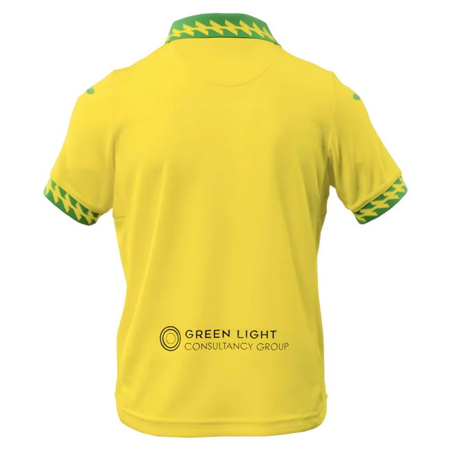 2025-2026 Norwich City Home Shirt - Kids