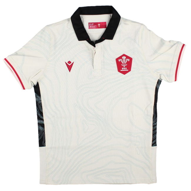 2025-2026 Wales WRU Away Cotton Rugby Shirt (Kids) (Your Name)