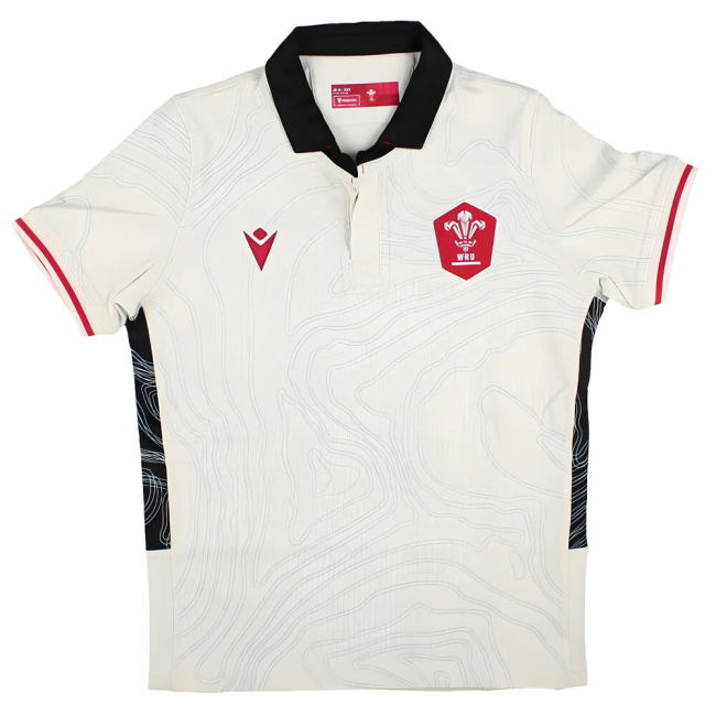 2025-2026 Wales WRU Away Cotton Rugby Shirt (Kids) (Your Name)