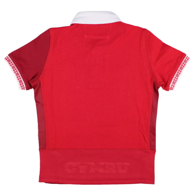 2025-2026 Wales WRU Home Cotton Rugby Shirt (Kids)