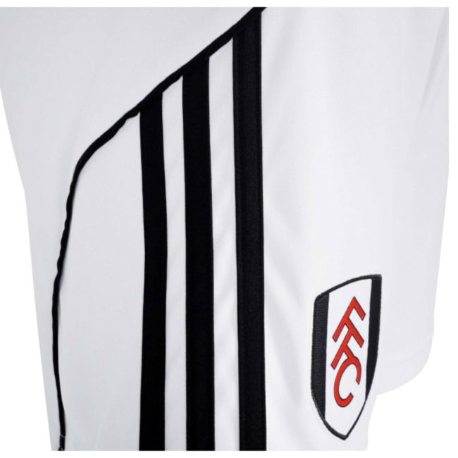 2025-2026 Fulham Home Shorts (White) - Kids