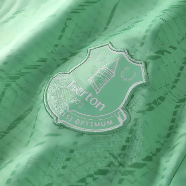 2025-2026 Everton Home Goalkeeper Shirt (Green) - Kids
