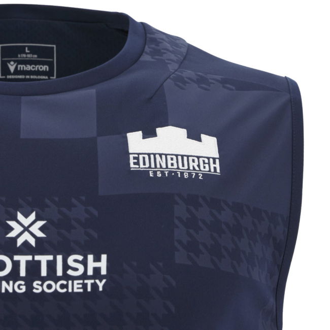 2025-2026 Edinburgh Rugby Sleeveless Shirt (Navy)