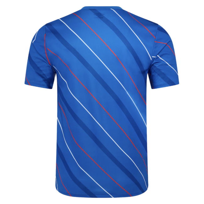 2025-2026 Rangers Home Pre Match Short Sleeve Tee (Lapis Blue)
