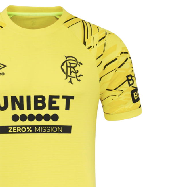 2025-2026 Rangers Home Goalkeeper Shirt (Yellow)