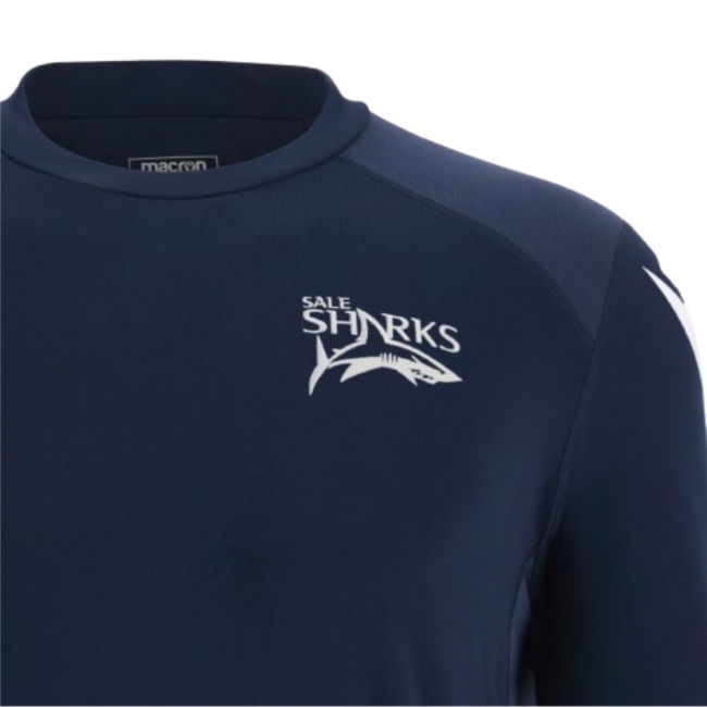 2025-2026 Sale Sharks Training Roundneck Top (Navy)