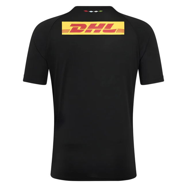 2025-2026 Harlequins Rugby Pre Match Tee (Caviar)