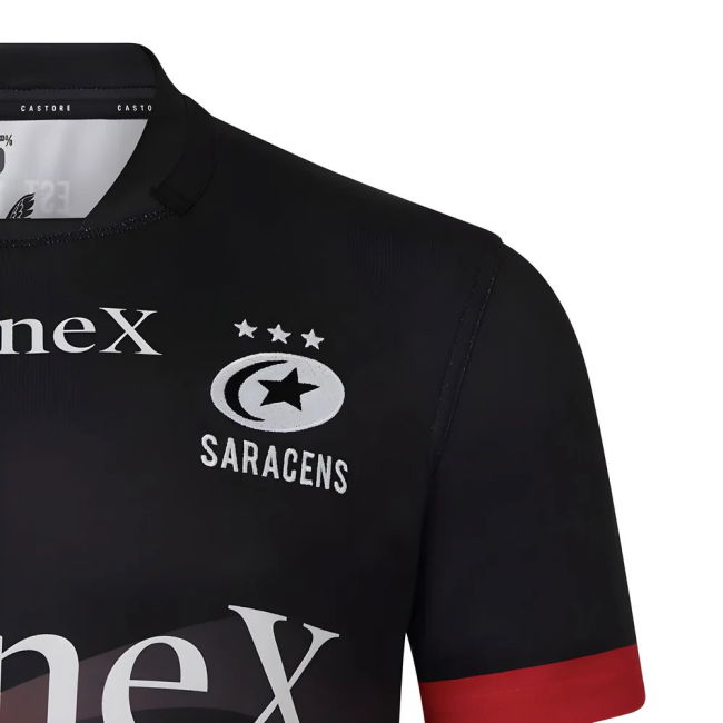 2025-2026 Saracens Home Rugby Shirt