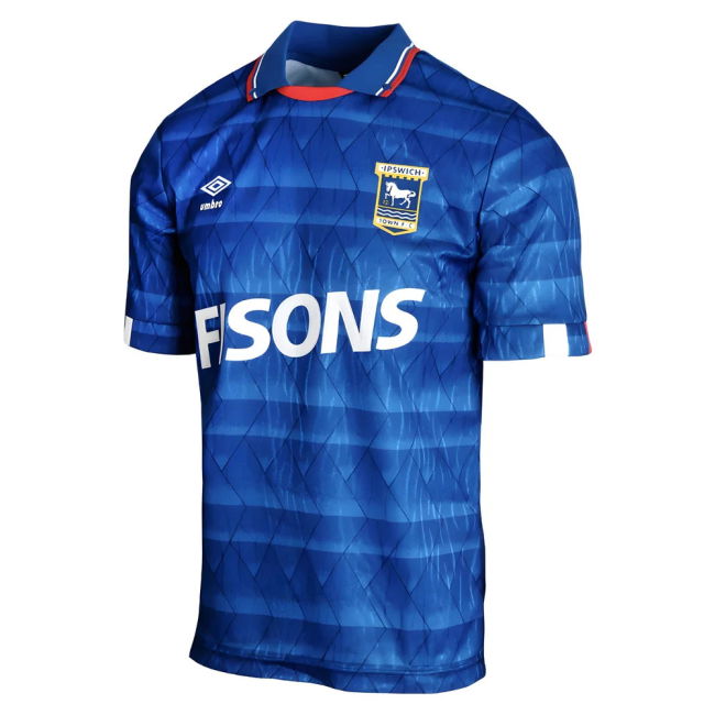 1989-1992 Ipswich Town Home Umbro Retro Shirt (Kiwomya 11)