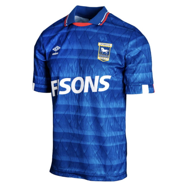 1989-1992 Ipswich Town Home Umbro Retro Shirt (Your Name)