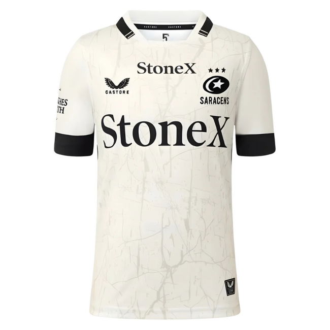 2025-2026 Saracens Away Rugby Shirt (Kids) (Your Name)