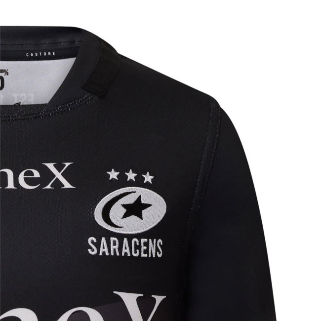 2025-2026 Saracens Home Rugby Shirt (Kids)