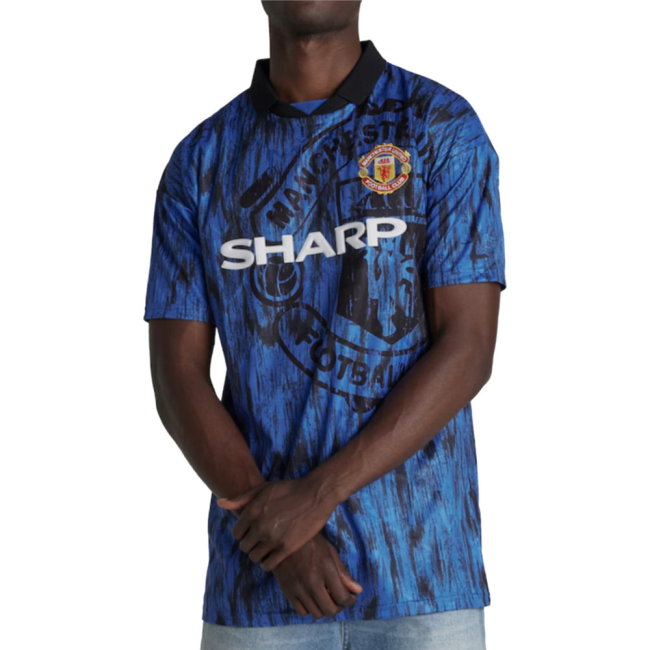 1992-1993 Man Utd Away Retro Shirt (Bruce 4)