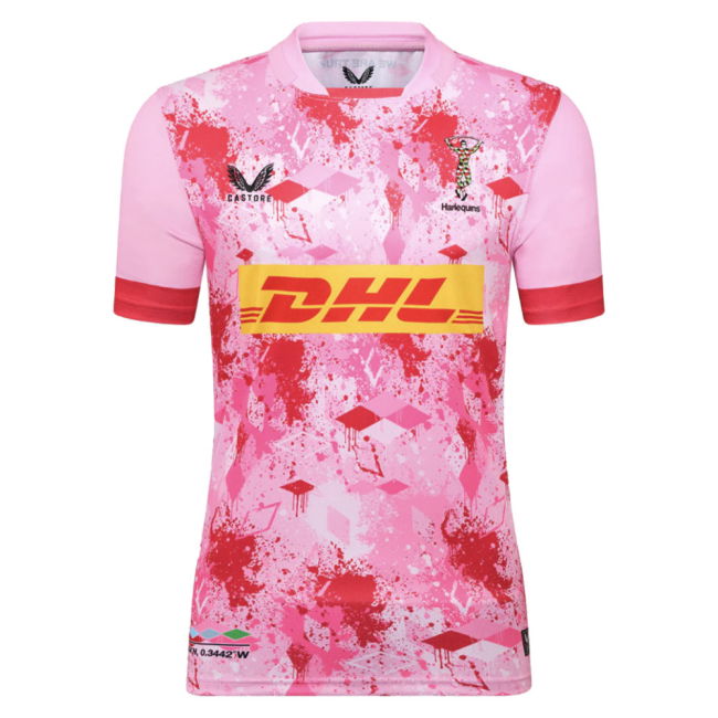 2025-2026 Harlequins Away Rugby Shirt (Your Name)