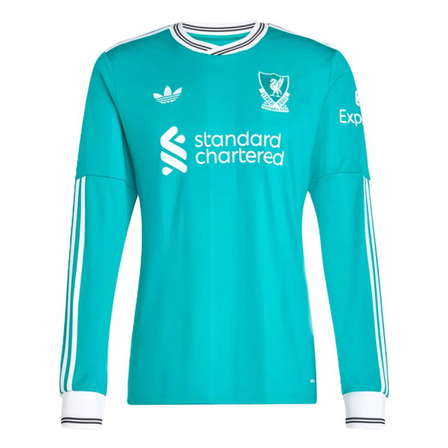 2025-2026 Liverpool Long Sleeve Third Shirt (Suarez 7)