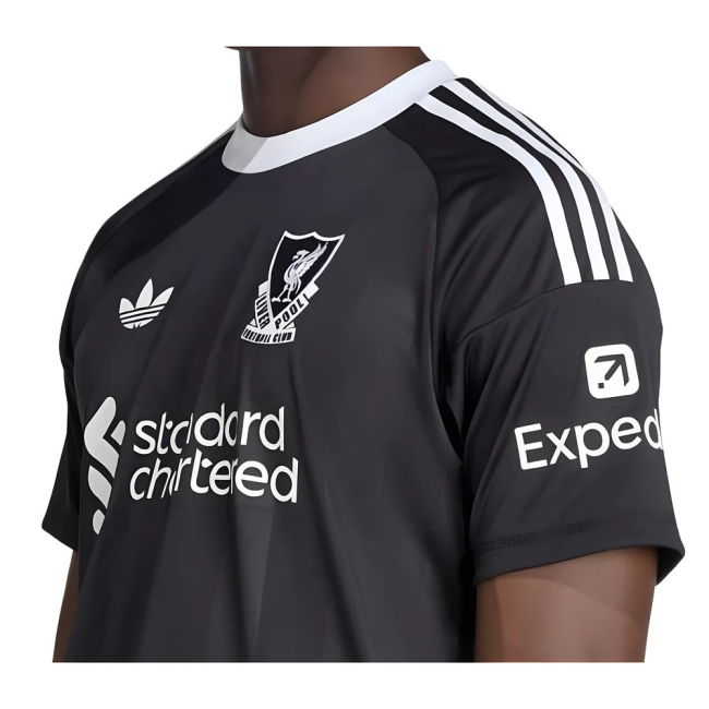 2025-2026 Liverpool Third Goalkeeper Shirt (Black)
