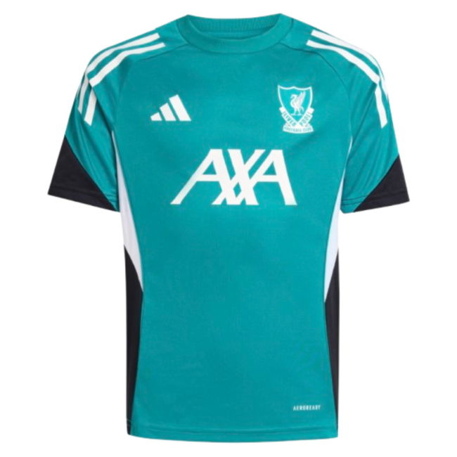 2025-2026 Liverpool EU Training Jersey (Green) - Kids (M.Salah 11)