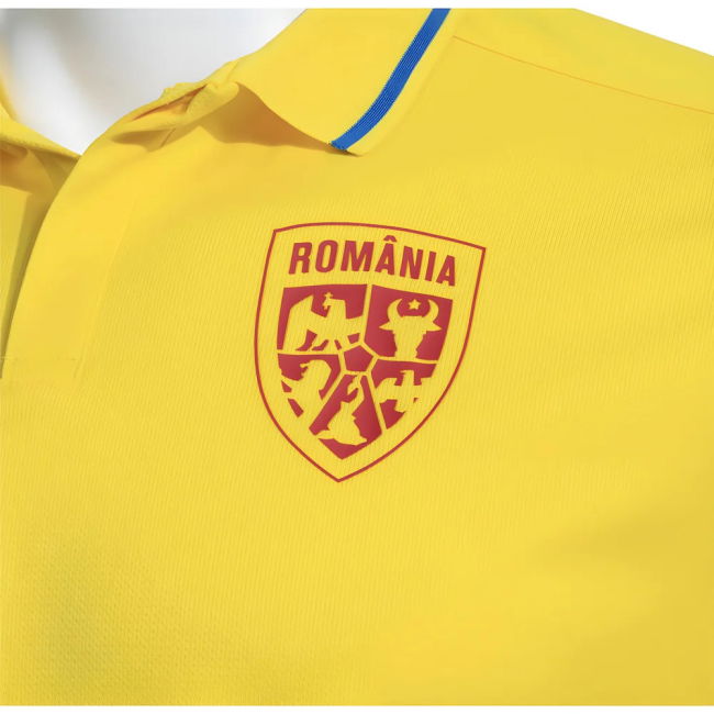 2025-2026 Romania Presentation Polo Shirt (Yellow)